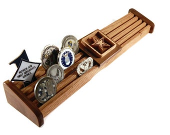 Army Coin Holder, Military Coin Display, Holds 24 Coins