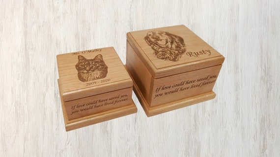 Cat ashes cheap box