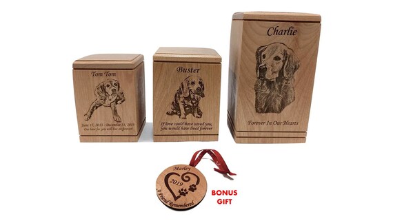 Cremation Pet Urn Engraved Dog Cat Ashes Pet Urn For Dogs Etsy