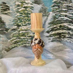 Santa  Candle holder