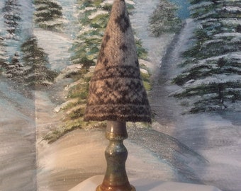 Felted tree