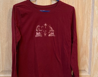 Camisa de Natal tamanho Pequeno