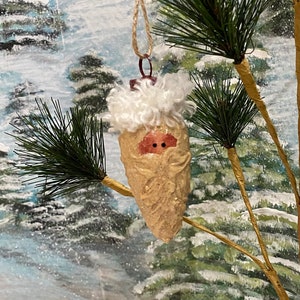 Santa ornament