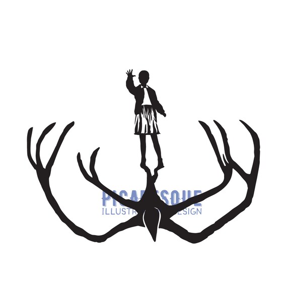 Stranger Things Eleven And Mind Flayer Vinyl Decal Sticker Etsy Stranger Things Eleven And Mind Flayer Vinyl Decal Sticker Etsy