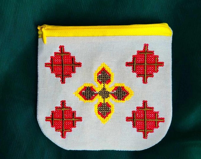 ITH Khevsuruli purse Machine embroidery design - Instant download file