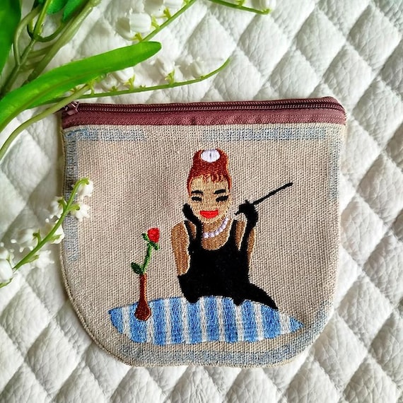 ITH Audrey purse Machine embroidery design - Instant download file