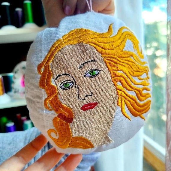 ITH Venus ornament Machine embroidery design - Instant download file