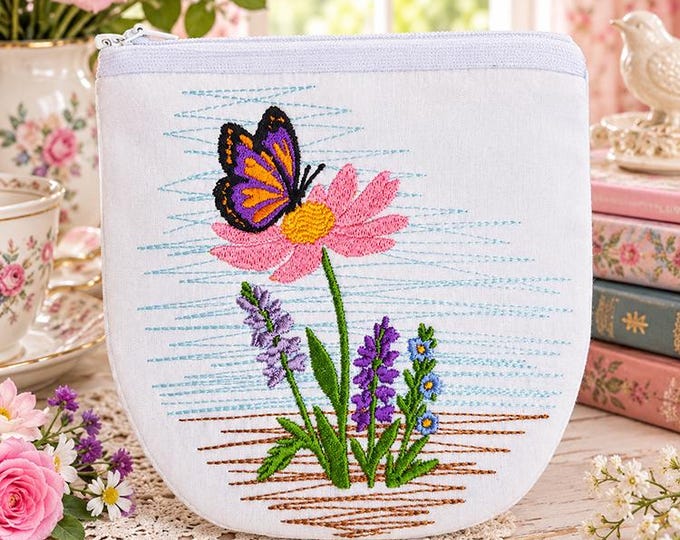 ITH Gods art purse Machine embroidery design - Instant download file