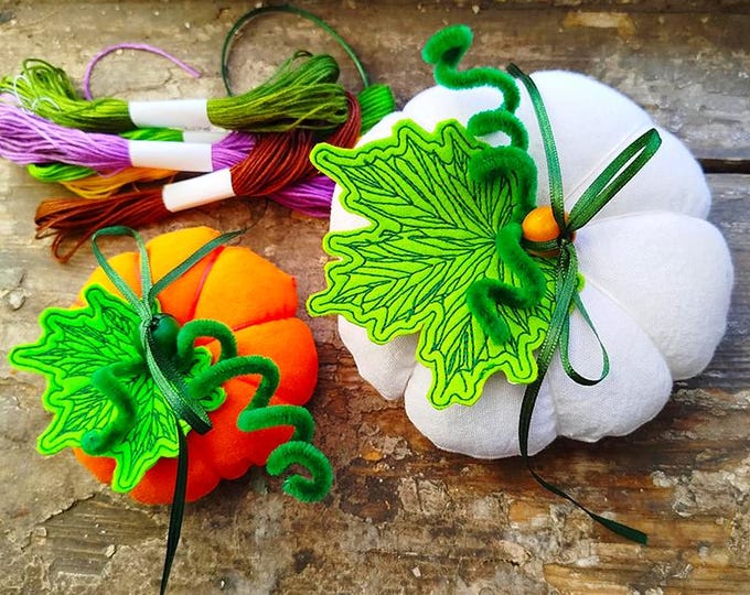 ITH  Pumpkin ornaments Decoration Machine embroidery design - Instant download file