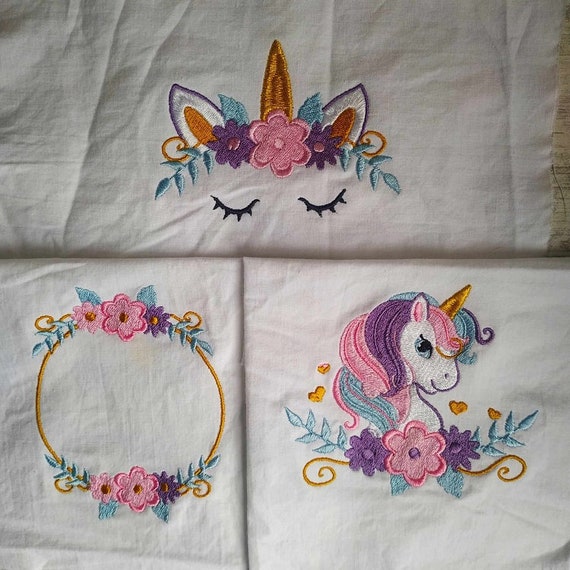 Unicorns Machine embroidery designs - Instant download file