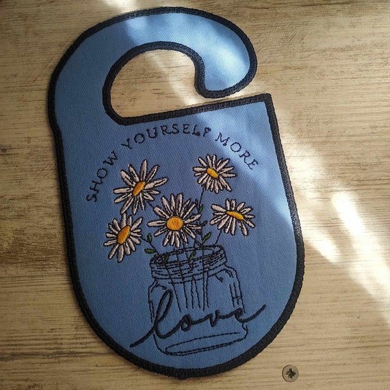 ITH Inspirational door knob hanger Machine embroidery design - Instant download file