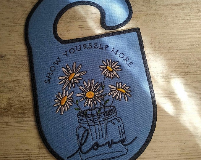 ITH Inspirational door knob hanger Machine embroidery design - Instant download file