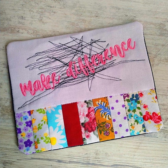 ITH Make difference Mugrug - tutorial included - Instant download file