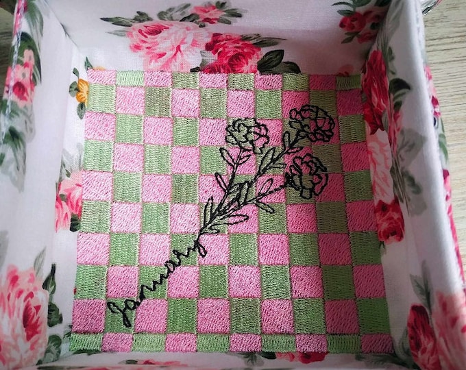 ITH Birth month candy holders Machine embroidery designs - Instant download files