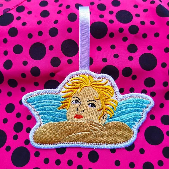 ITH Heavenly angel ornament Machine embroidery design - Instant download file