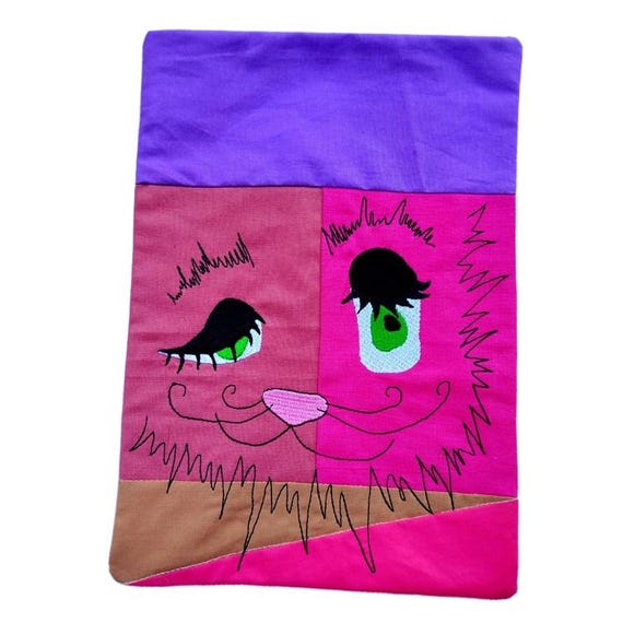 ITH Sleepy cat bag Machine embroidery design - Instant download file