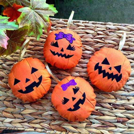 ITH Little Pumpkins Machine embroidery designs - Instant download files