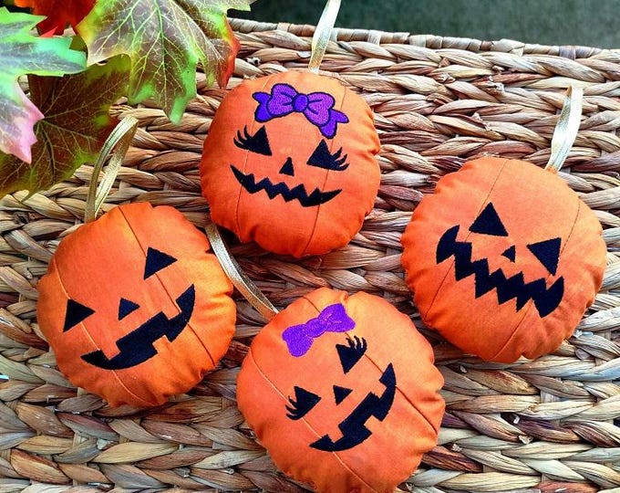 ITH Little Pumpkins Machine embroidery designs - Instant download files