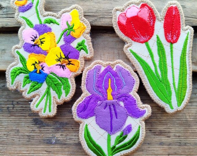 ITH Floral Love Messengers Machine embroidery designs - Instant download files