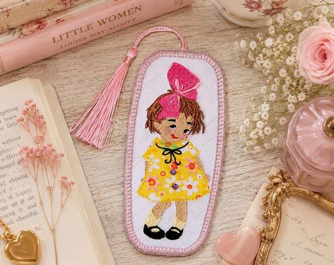 ITH Bookmark of the sweetie Machine embroidery design - Instant download file