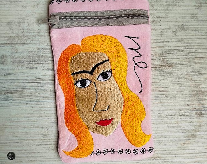 ITH  Me Glasses case Machine embroidery design - Instant download file
