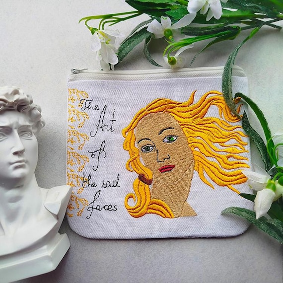 ITH Venus purse Machine embroidery design - Instant download file