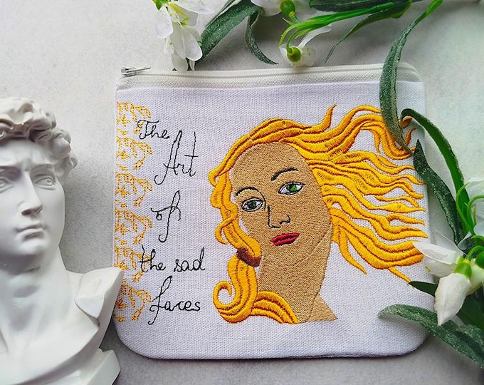 ITH Venus purse Machine embroidery design - Instant download file