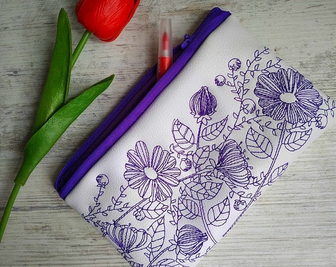 ITH Pencil case Machine embroidery design - Instant download file