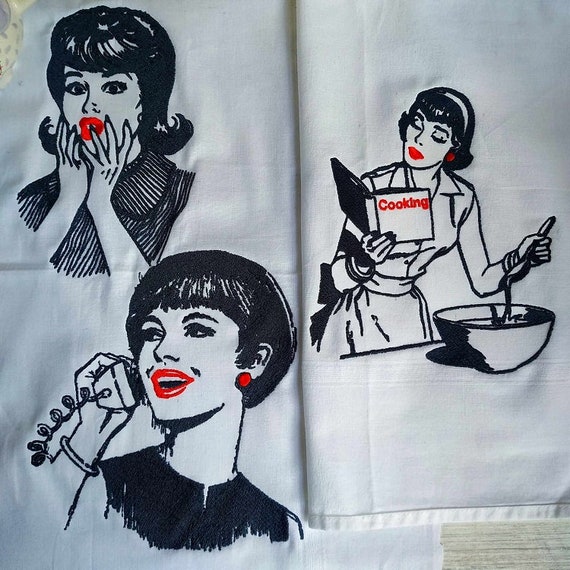 Pinup Machine embroidery designs - Instant download files