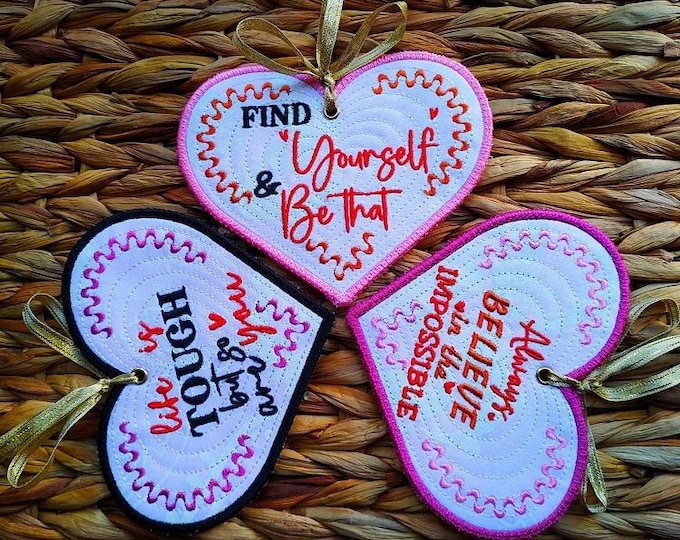 ITH Elegantissimo hearts Machine embroidery designs - Instant download files