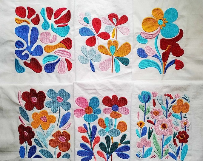 Boho set #3 Machine embroidery files - instant download files