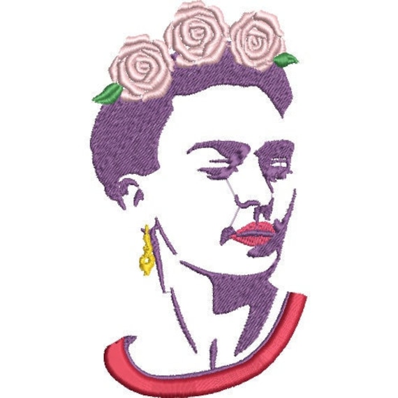 Embroidery design with beautiful roses - Frida machine  - Instant download