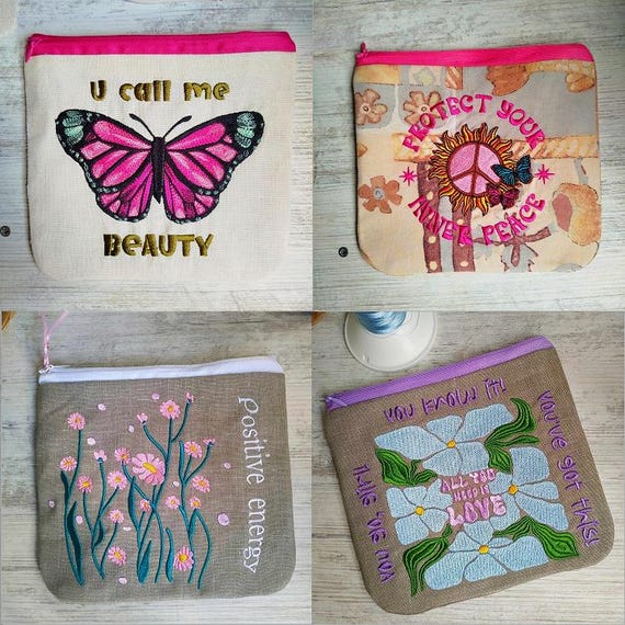 ITH Big purses set 1 - Machine embroidery designs - Instant download file