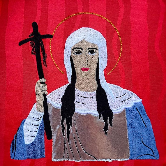 Saint Nina Machine embroidery design - Instant download file