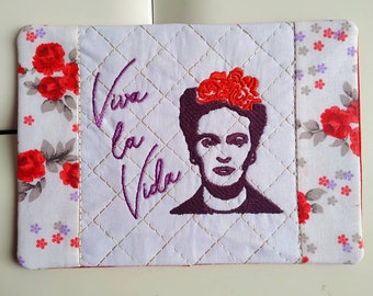 Diseño de bordado a máquina de Frida Mugrug con tutorial incluido - Archivo de descarga instantánea