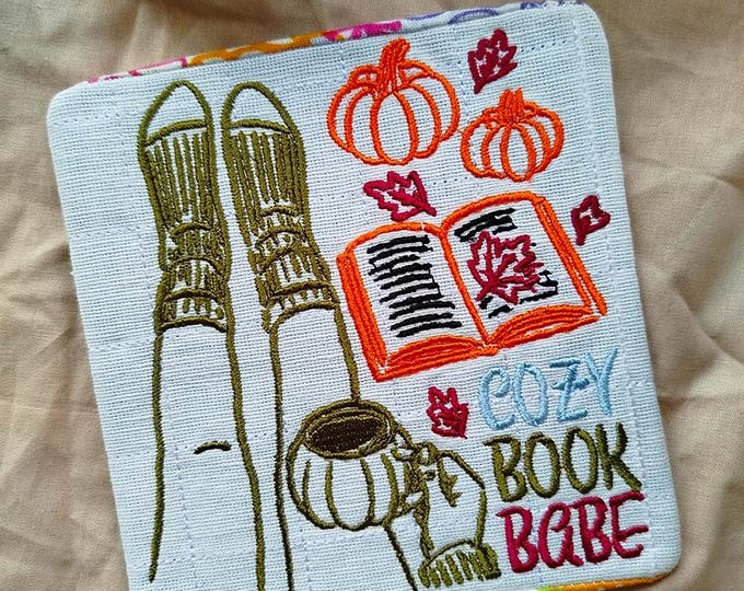 ITH Good Books Coaster Machine embroidery design - Instant download file