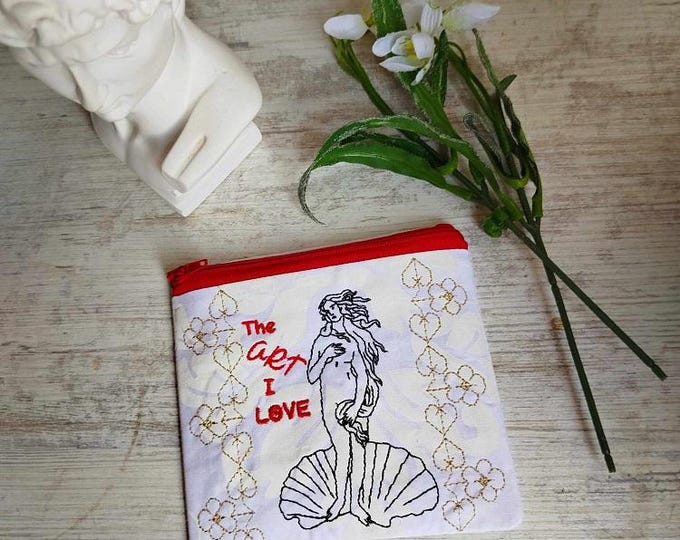 ITH Venus purse Machine embroidery design - Instant download file