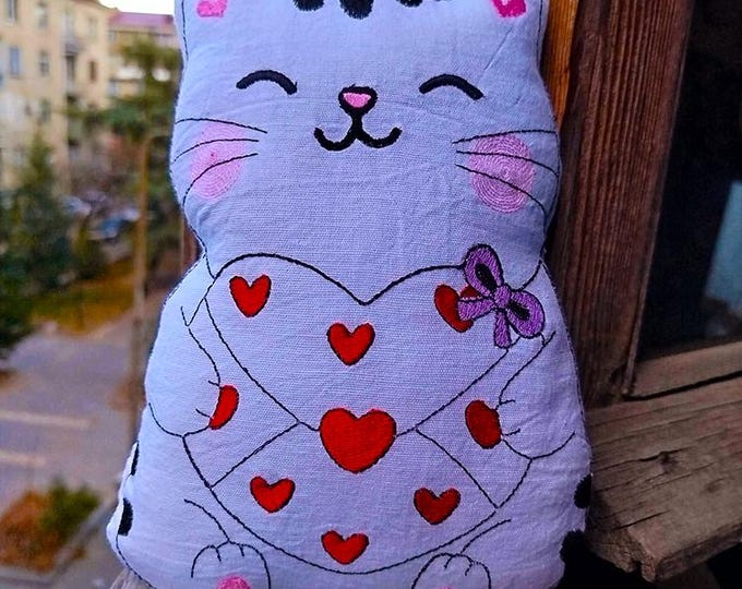 ITH Cutest Kitty Machine embroidery design - Instant download file