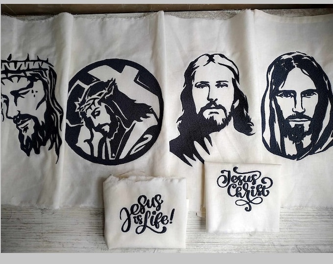 Jesus set of Machine embroidery designs - Instant download files