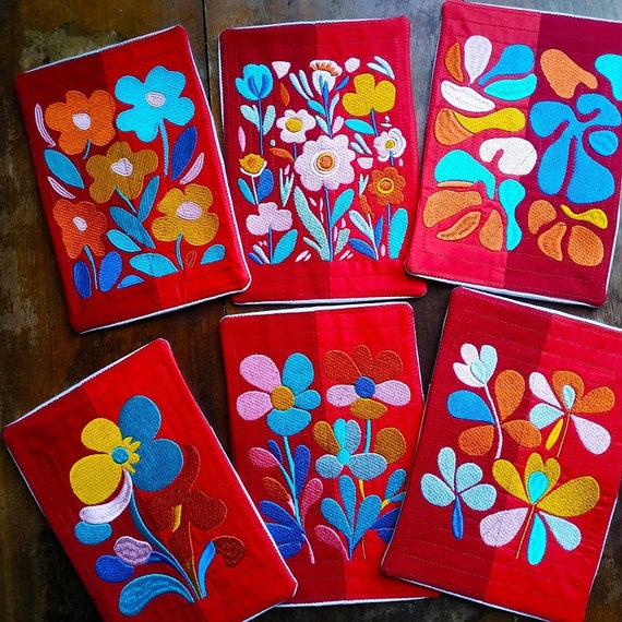 ITH boho another set of mugrugs Machine embroidery designs - Instant download files