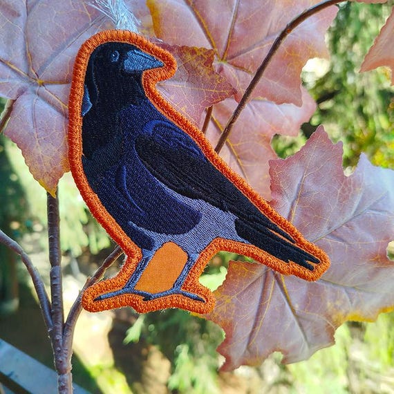 ITH Crow Machine embroidery design - Instant download file