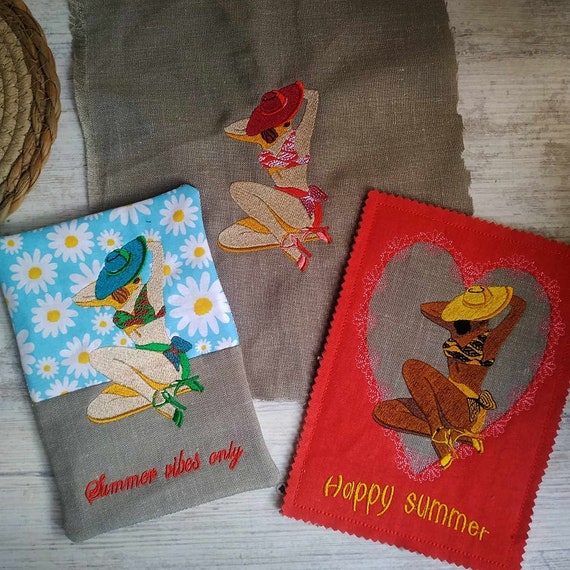 ITH Pinup Set Machine embroidery designs - Instant download files