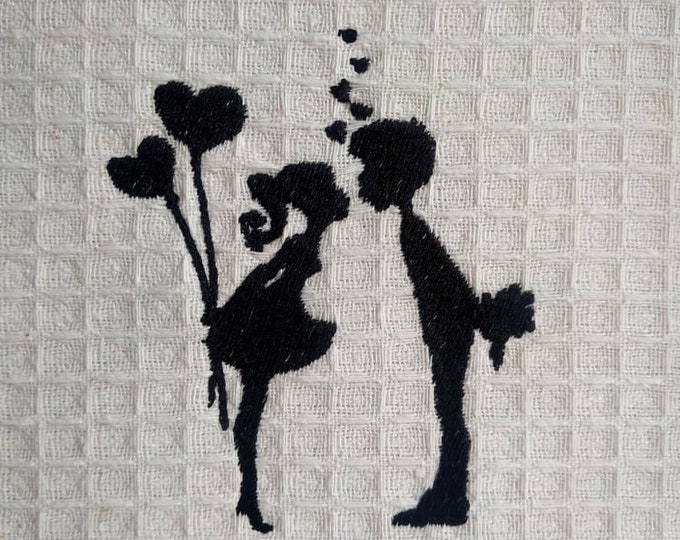 Love is Machine embroidery design - instant download