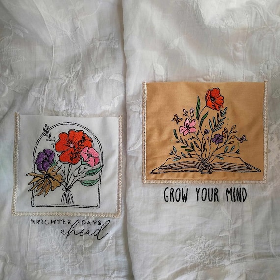 ITH Pockets 2 for your blouses Machine embroidery designs - Instant download files