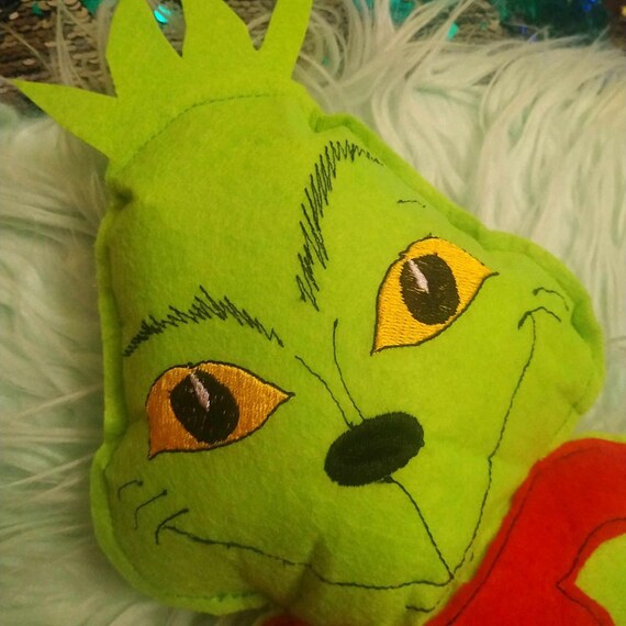 Smaller Grumpy ITH Machine embroidery design - Tutorial included - Instant download file