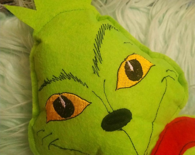 Smaller Grumpy ITH Machine embroidery design - Tutorial included - Instant download file