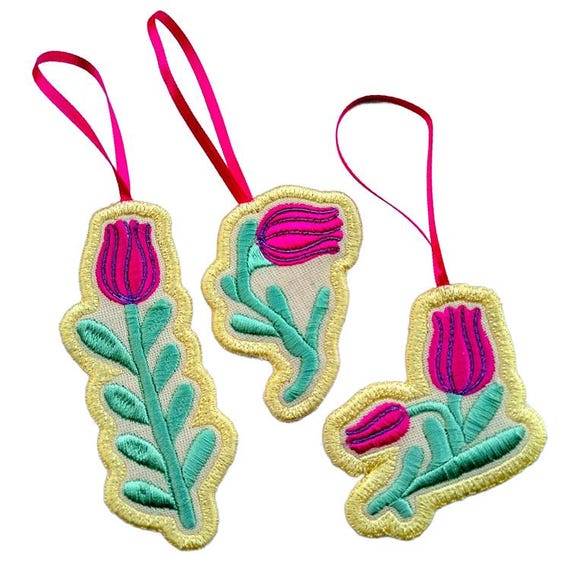 ITH Itsy florals Machine embroidery designs - Instant download files