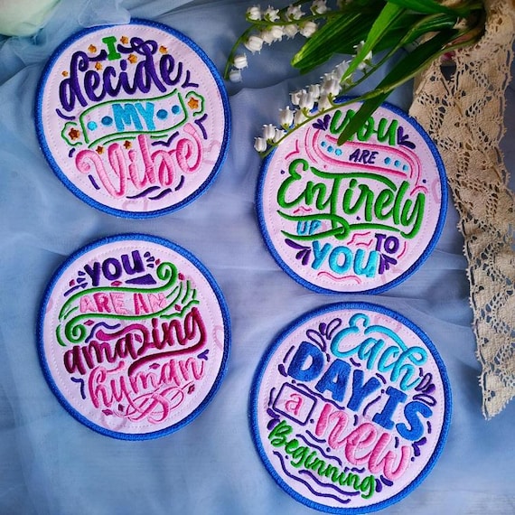 ITH To inspire coasters Machine embroidery designs - Instant download files