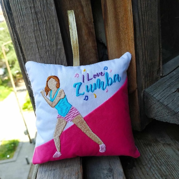 ITH Zumba ornament Machine embroidery design - Instant download file