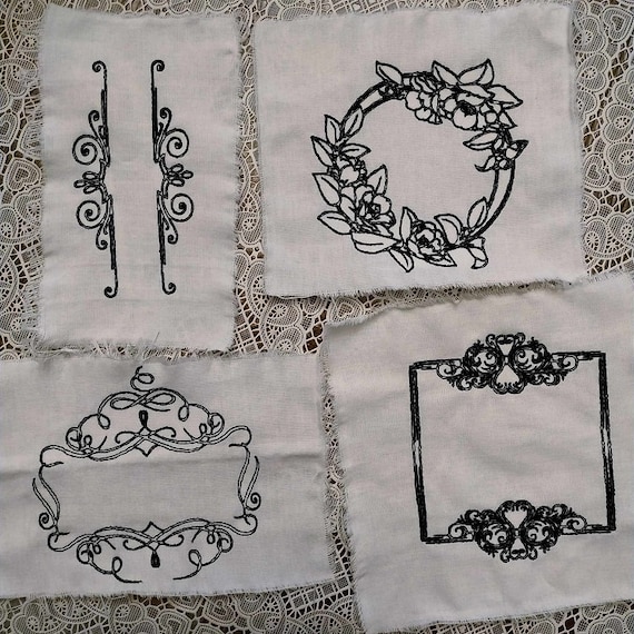 Frames  Machine embroidery designs - Instant download files